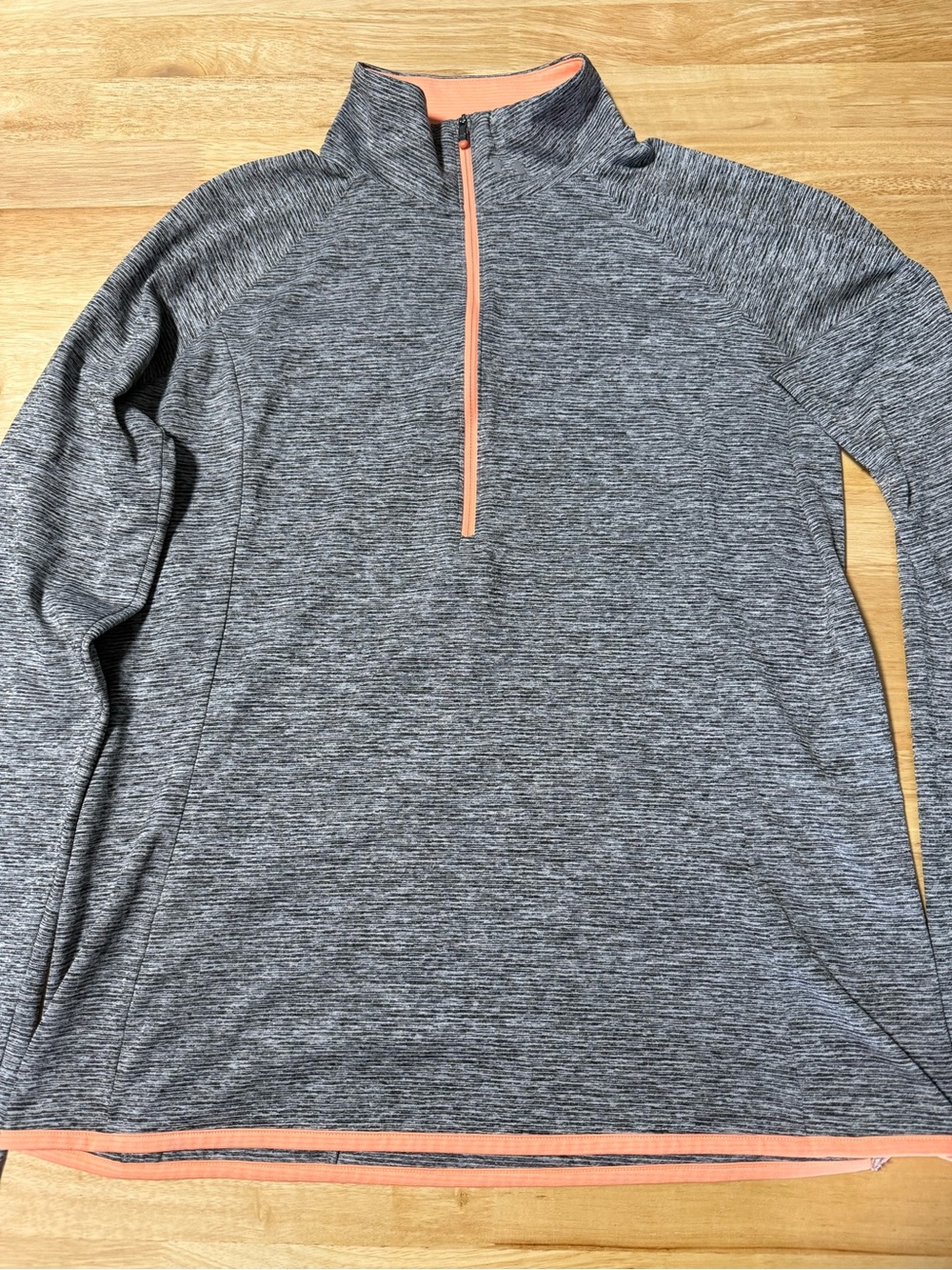 Women’s Under Armour Threadborne HeatGear Half Zip Pullover Heather Gray
